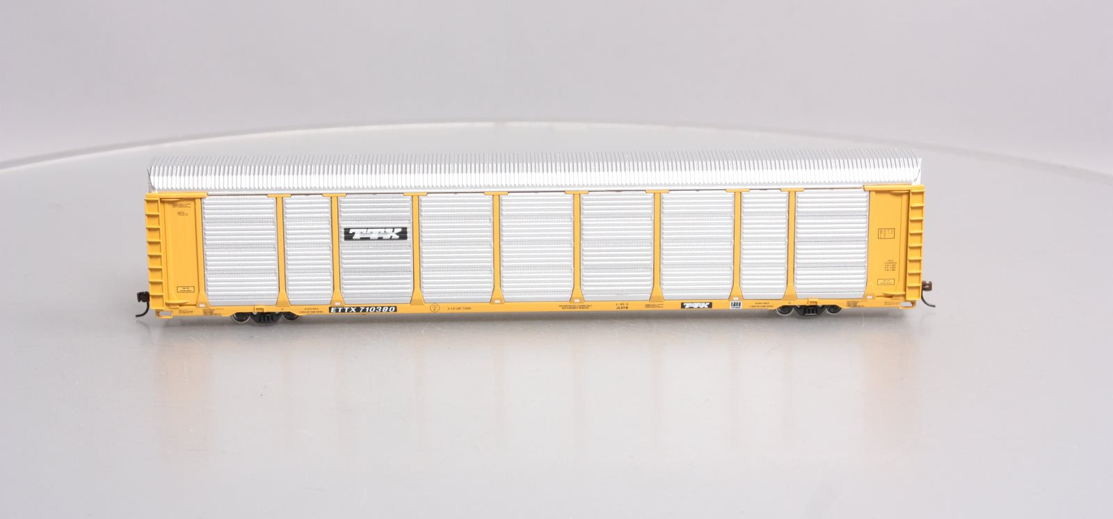 Walthers 932-4859 HO Scale TTX Thrall 89' Tri-Level Auto Carrier #710380 LN/Box