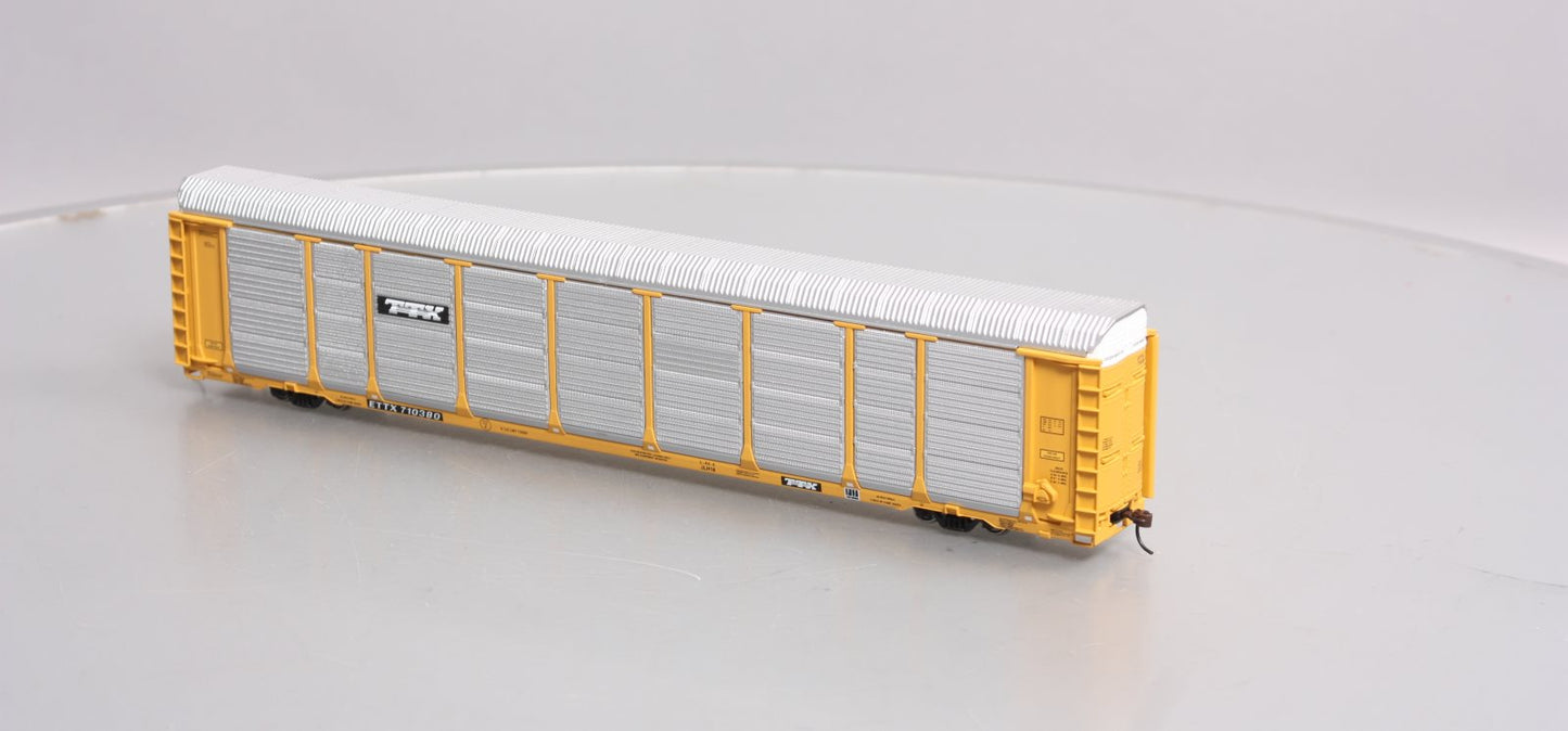 Walthers 932-4859 HO Scale TTX Thrall 89' Tri-Level Auto Carrier #710380 LN/Box