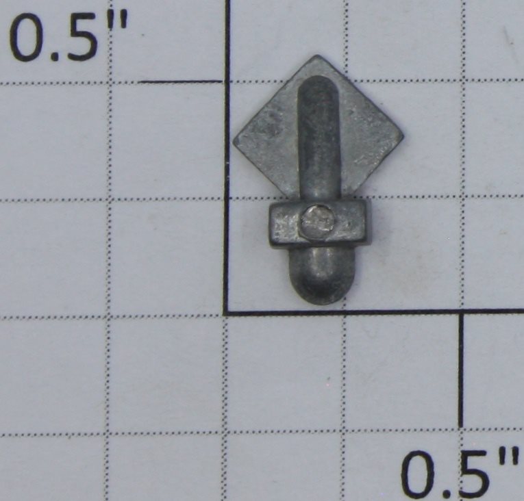 K-Line K6300-06-01 Unpainted Die Cast Diamond Placard Sign