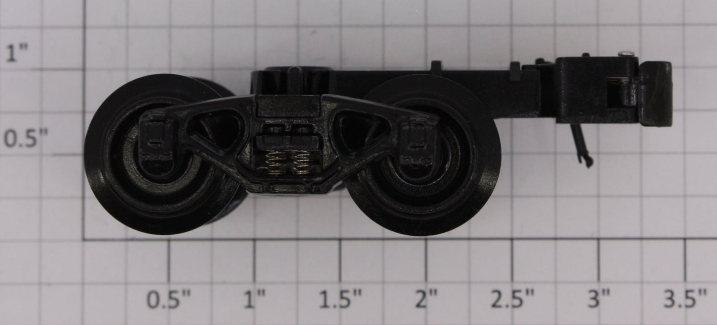 K-Line K5010 Die-Cast 2-Sprung Truck with Air Hose Detail and Whirly Wheels
