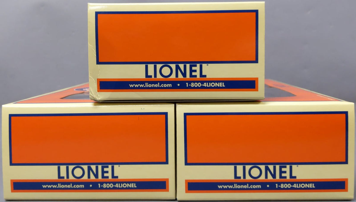 Lionel 6-39292 O Gauge Monopoly PA, NY Ave, Boardwalk Boxcars NIB