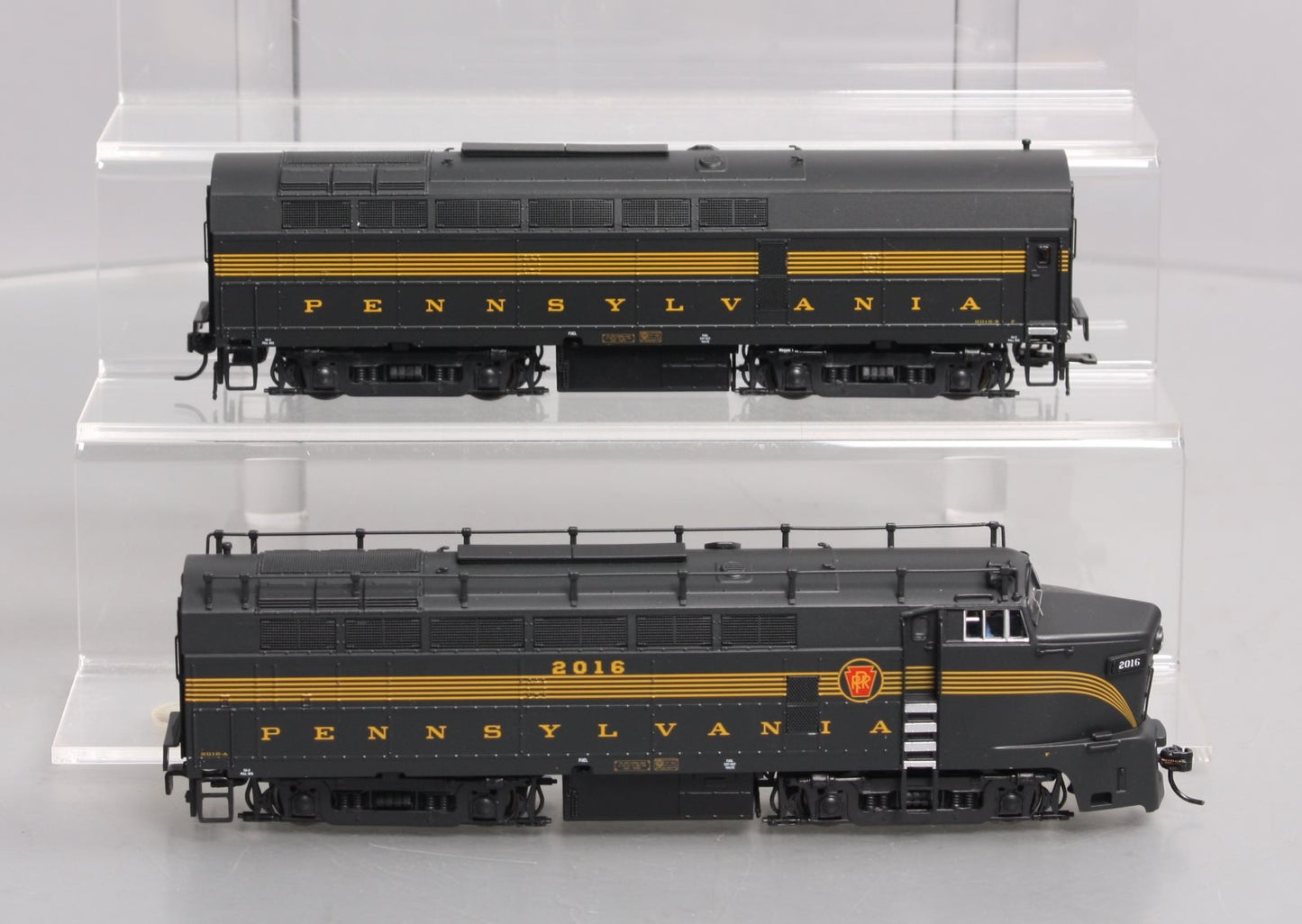 Broadway Limited 5751 HO Pennsylvania BF-16 A/B Set Diesel Loco #2016A/2016B