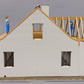 Lionel 6-84792 O House Under Construction Built-Up Building - Plug & Play