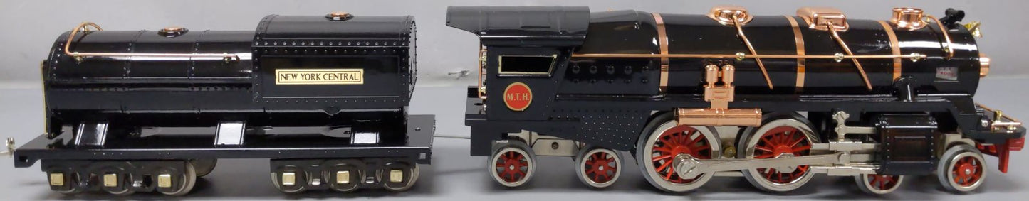 MTH 10-1060 Std Gauge NYC Tinplate 400E Steam Locomotive and Tender w/PS1 LN/Box