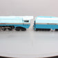 Weaver 3460 BRASS Santa Fe Blue Goose 4-6-4 Steam Loco & Tender (3-Rail) #3460 LN/Box