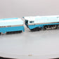 Weaver 3460 BRASS Santa Fe Blue Goose 4-6-4 Steam Loco & Tender (3-Rail) #3460 LN/Box