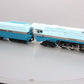 Weaver 3460 BRASS Santa Fe Blue Goose 4-6-4 Steam Loco & Tender (3-Rail) #3460 LN/Box