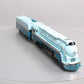 Weaver 3460 BRASS Santa Fe Blue Goose 4-6-4 Steam Loco & Tender (3-Rail) #3460 LN/Box