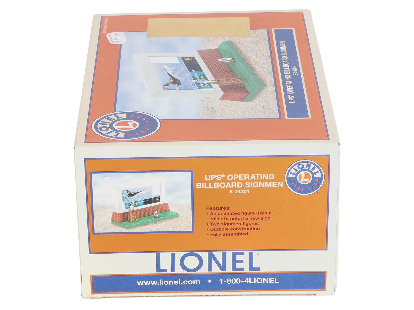 Lionel 6-24201 O UPS Operating Billboard Signmen