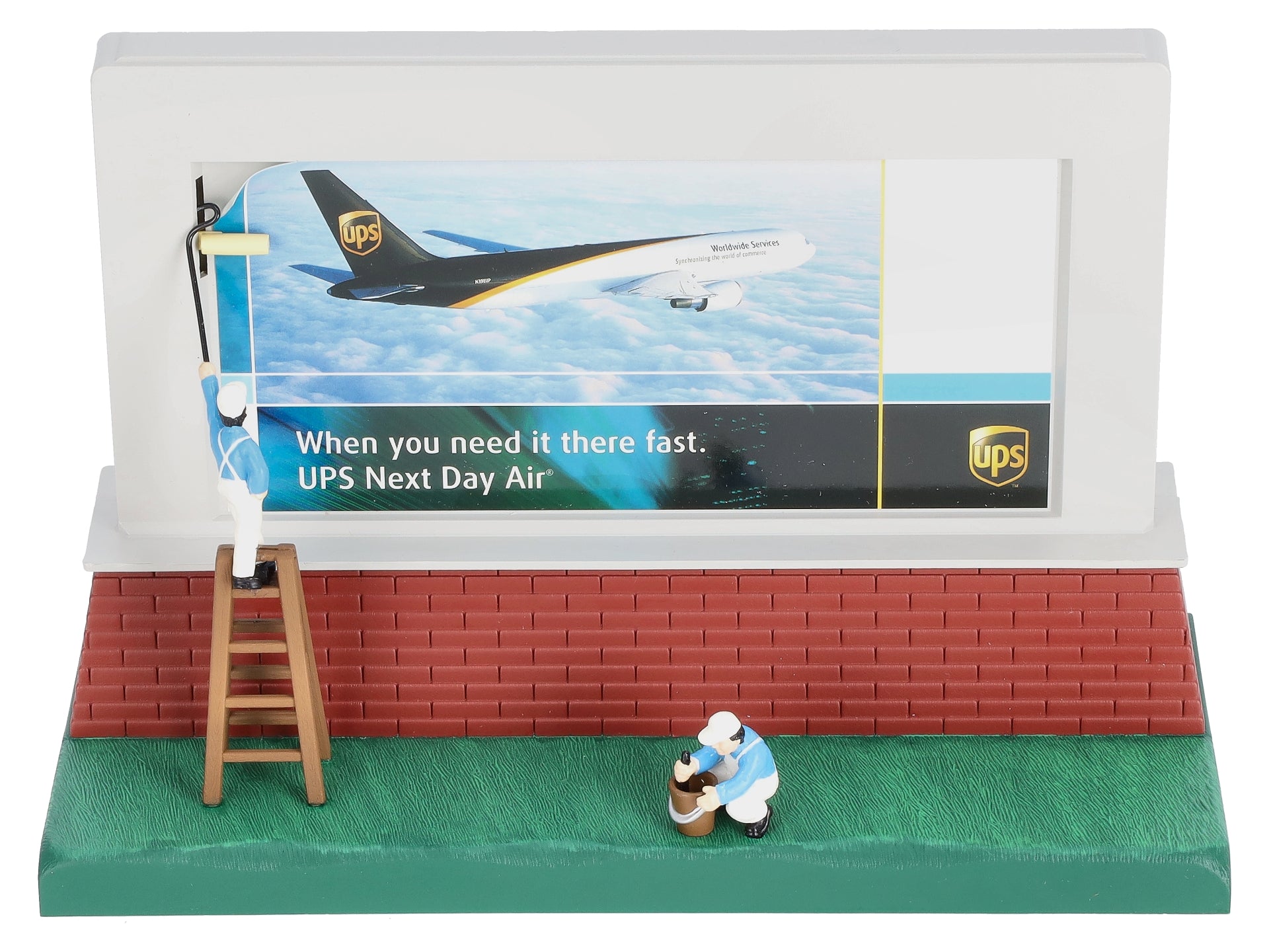 Lionel 6-24201 O UPS Operating Billboard Signmen