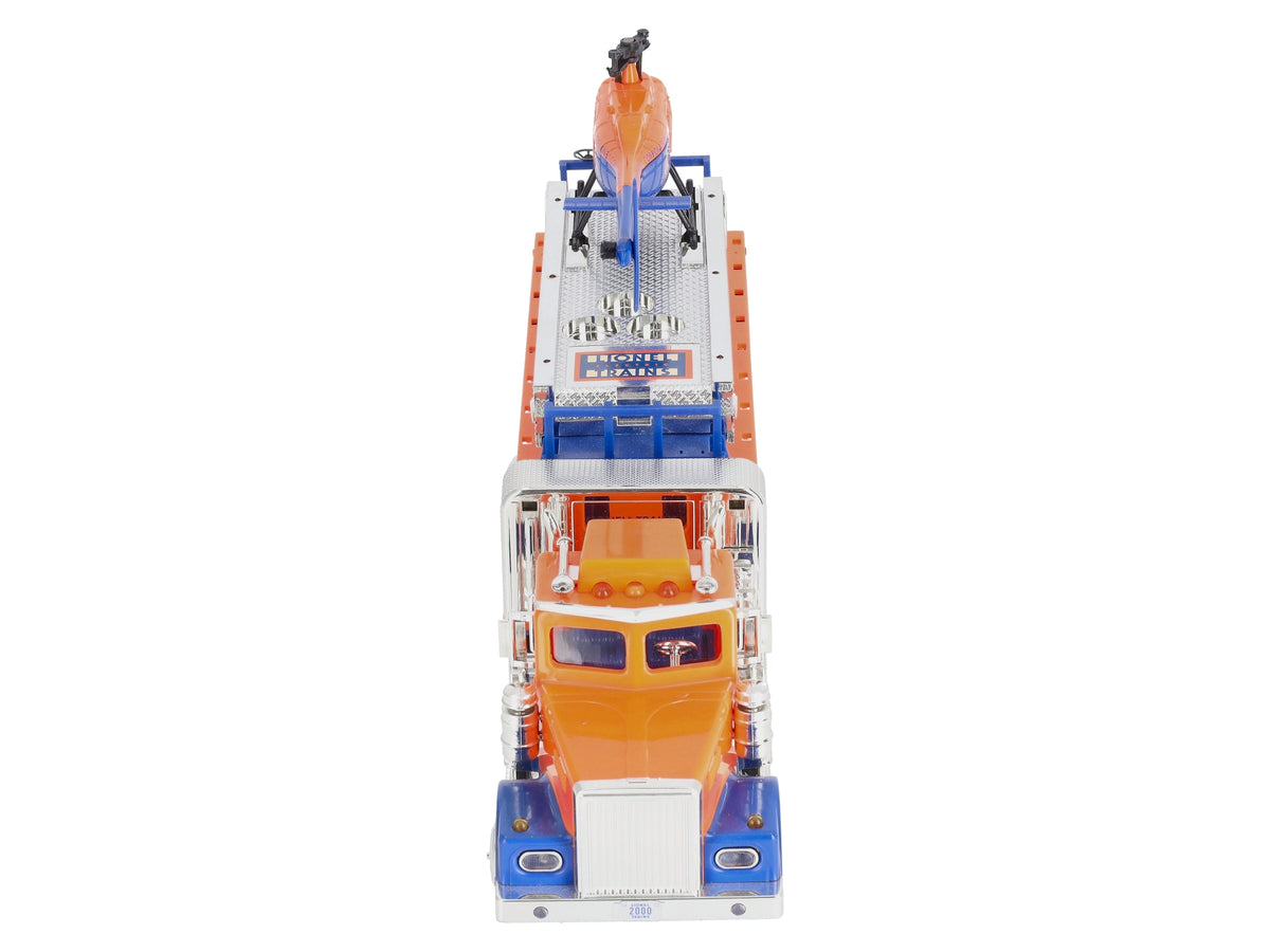 Lionel TMT-18418 O Flatbed Toy Truck & Operating Helicopter Car NIB