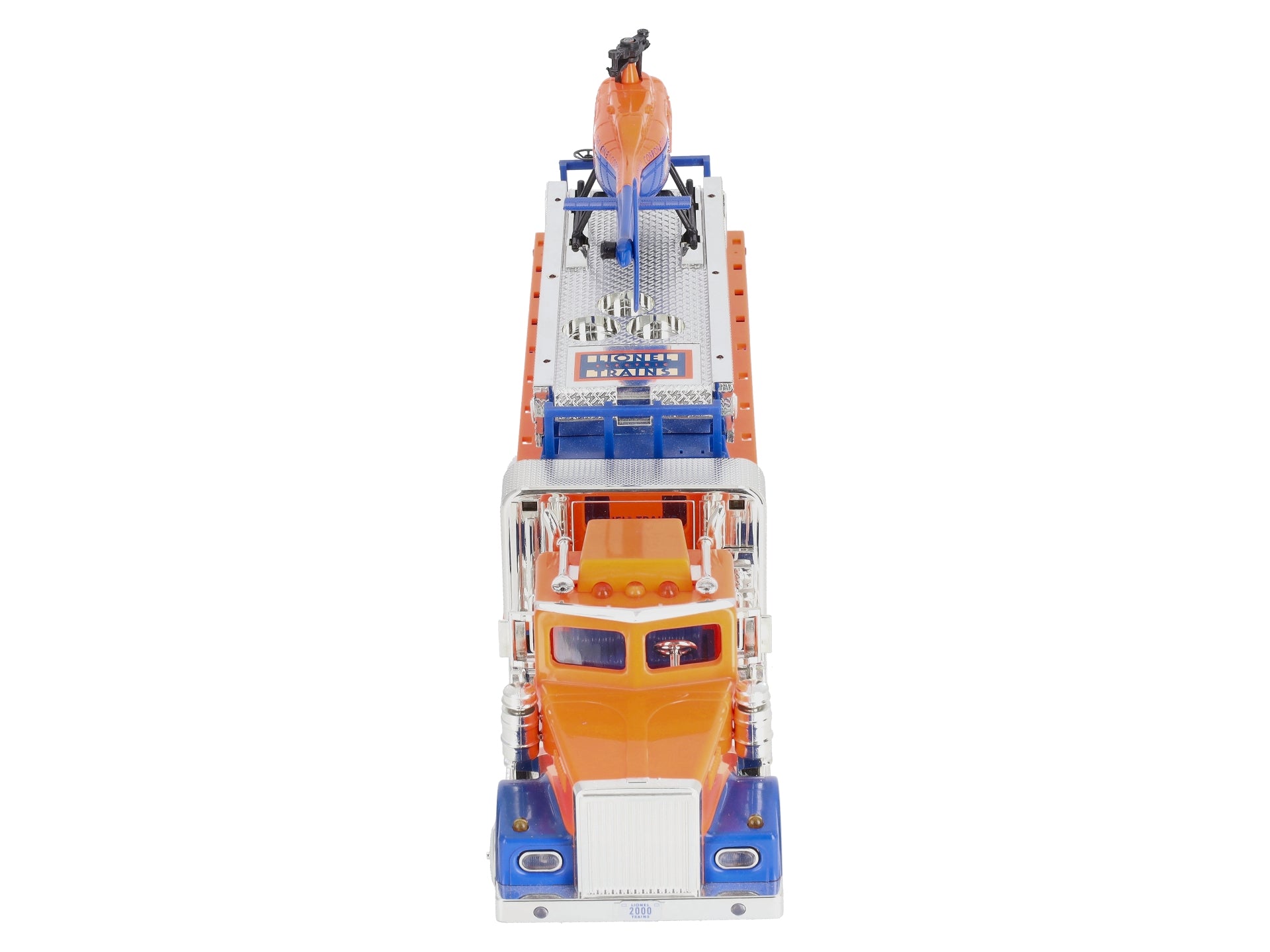Lionel TMT-18418 O Flatbed Toy Truck & Operating Helicopter Car