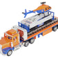 Lionel TMT-18418 O Flatbed Toy Truck & Operating Helicopter Car NIB