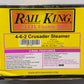 MTH 30-1152-1 O Reading 4-6-2 Crusader Steam Locomotive & Tender #118 w/PS1 NIB