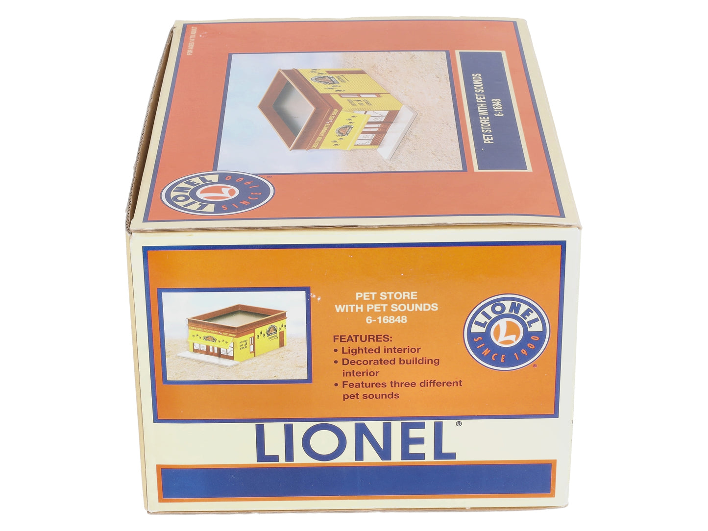 Lionel 6-16848 O Gauge Pet Store with Sounds LN/Box