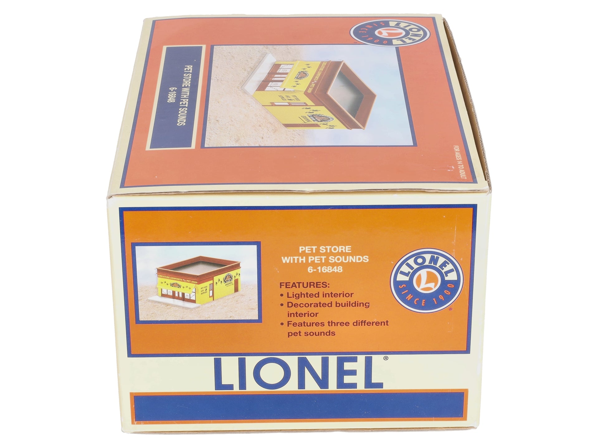 Lionel 6-16848 O Gauge Pet Store with Sounds LN/Box