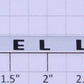 Lionel 2532-49 "Lionel Lines" Adhesive Nameplate