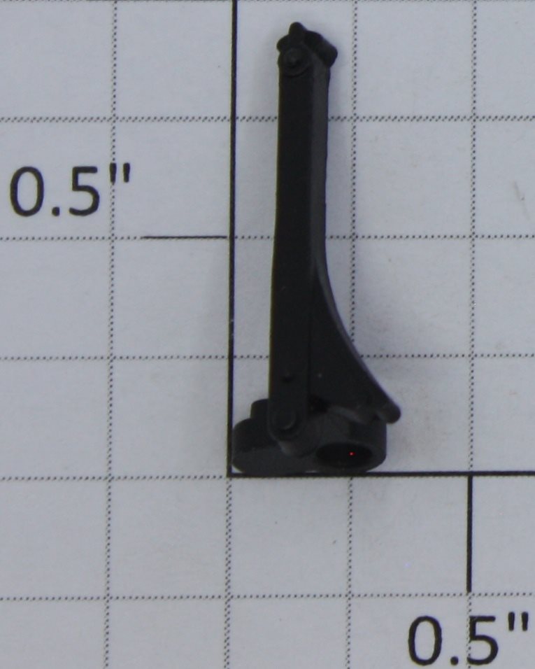 K-Line K3600-X045R Black Metal Right Brake Shoe