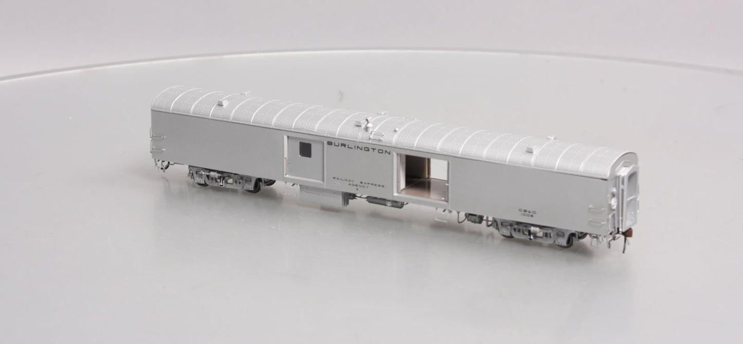 Rapido Trains 106120 HO Chicago,Burlington & Quincy 73' 6" Smooth Side #1006 NIB