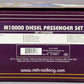 MTH 20-2298-1 O Gauge Union Pacific M10000 Diesel Passenger Train Set w/PS2 LN/Box