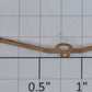 K-Line K3670-X037 Copper Axle Ground Strip Contact