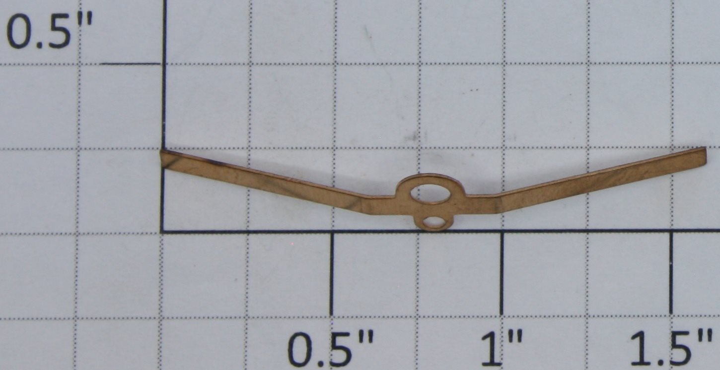 K-Line K3670-X037 Copper Axle Ground Strip Contact