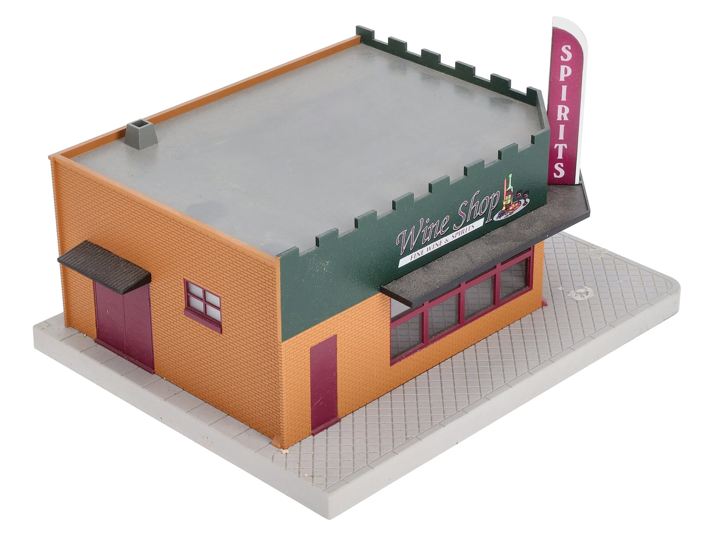 MTH 30-90450 O Wine Shop Single Story Opposite Corner Store