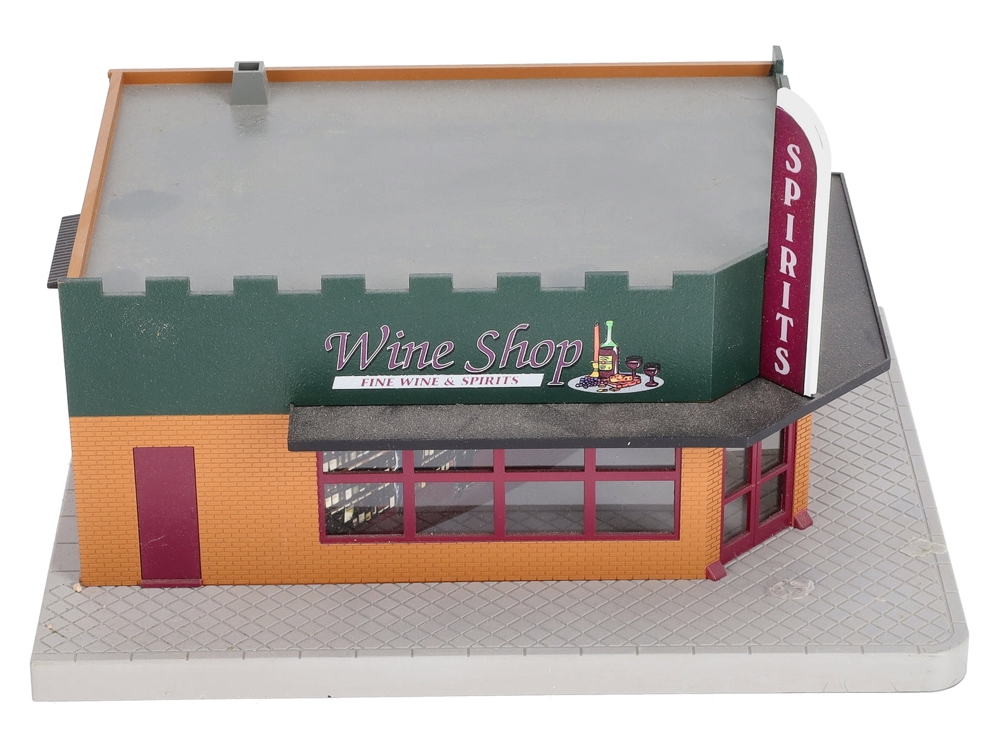 MTH 30-90450 O Wine Shop Single Story Opposite Corner Store