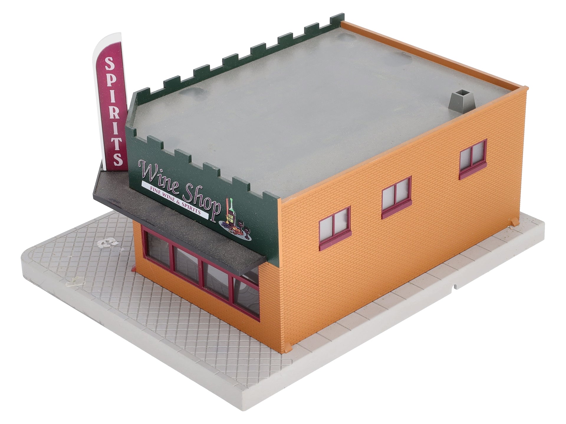 MTH 30-90450 O Wine Shop Single Story Opposite Corner Store