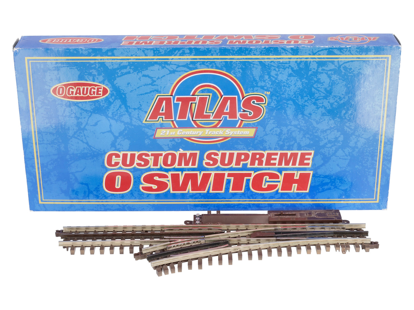 Atlas 6070 O / O54 Gauge Nickel Silver Left Hand Remote Switch Turnout NIB