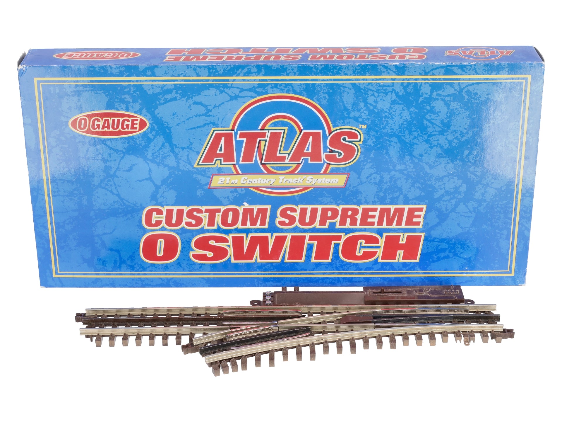Atlas 6070 O / O54 Gauge Nickel Silver Left Hand Remote Switch Turnout NIB