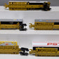 MTH 20-95035 O Gauge T.T.U.X. Spine Car Set with Loads (Set of 5) LN/Box