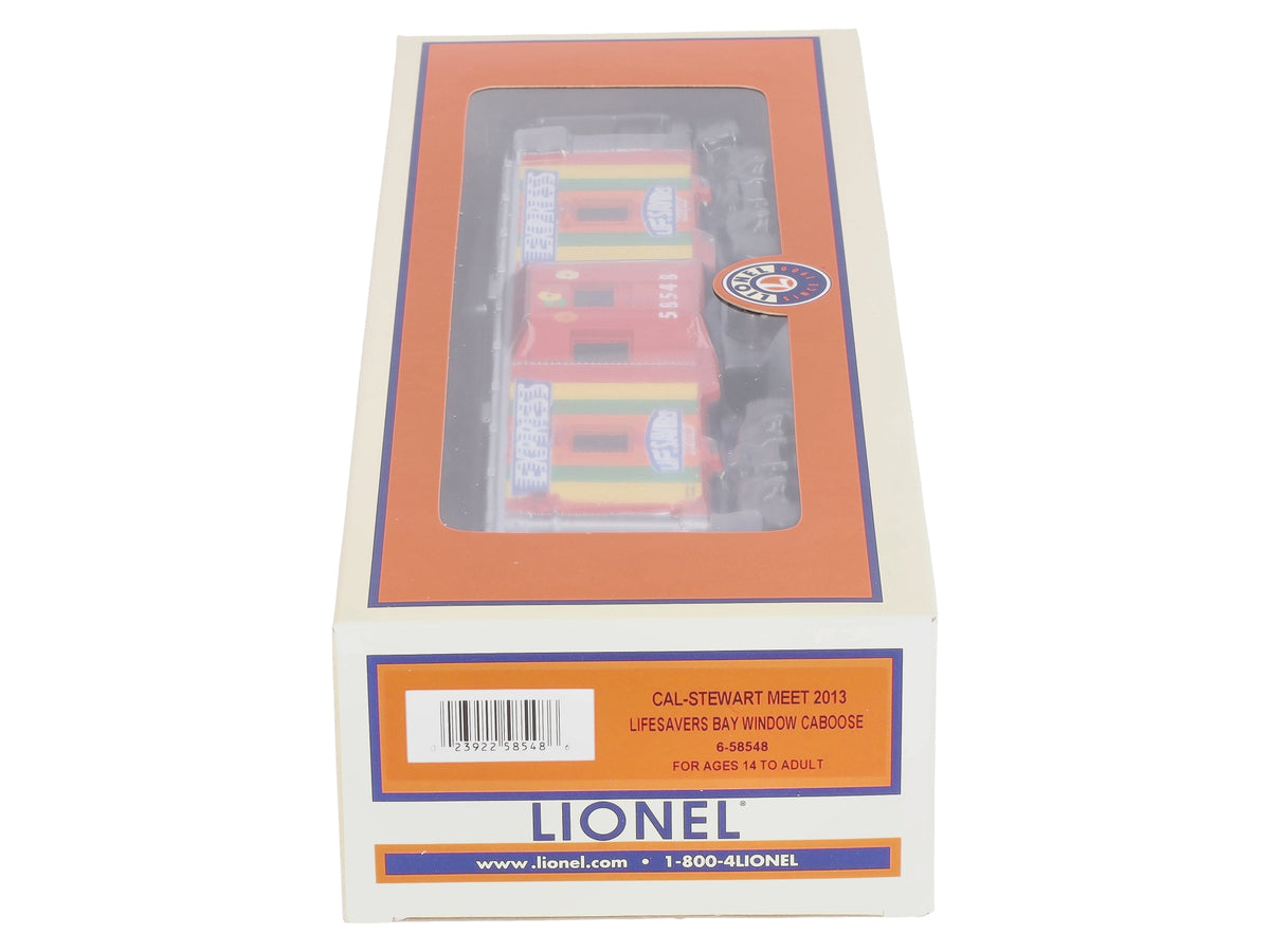 Lionel 6-58548 O Gauge Lifesavers SW Bay Window Caboose #58548 NIB