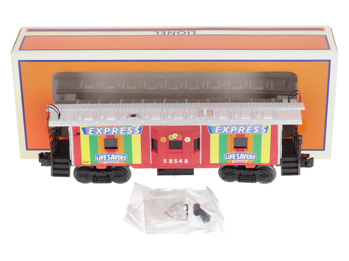 Lionel 6-58548 O Gauge Lifesavers SW Bay Window Caboose #58548 NIB
