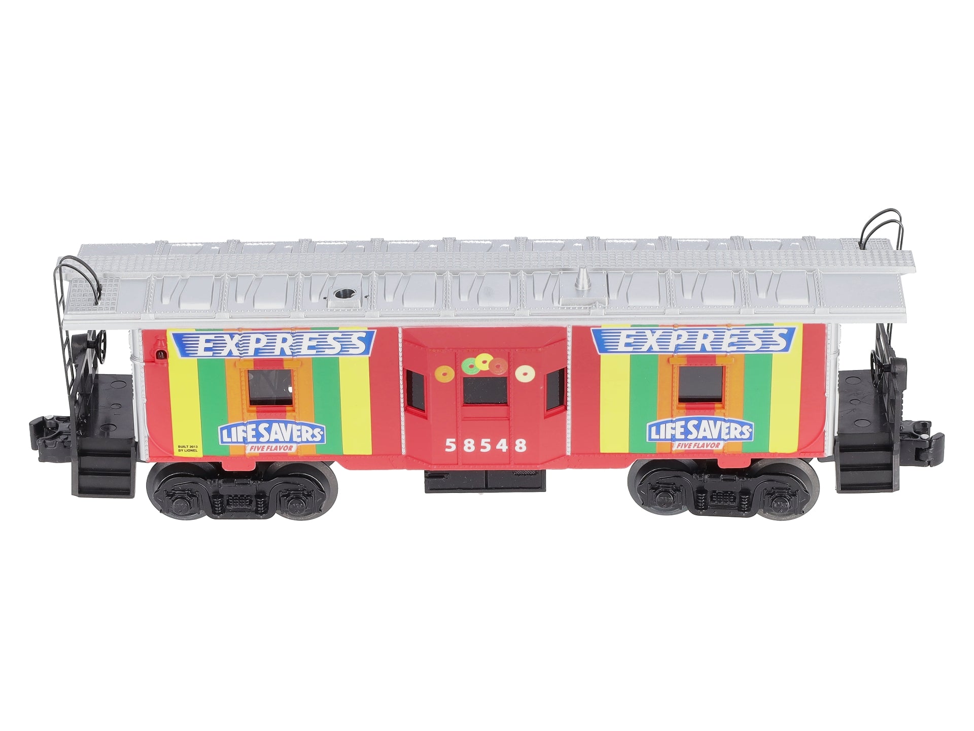 Lionel 6-58548 O Gauge Lifesavers SW Bay Window Caboose #58548 EX