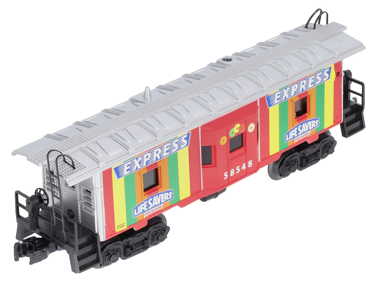 Lionel 6-58548 O Gauge Lifesavers SW Bay Window Caboose #58548 NIB