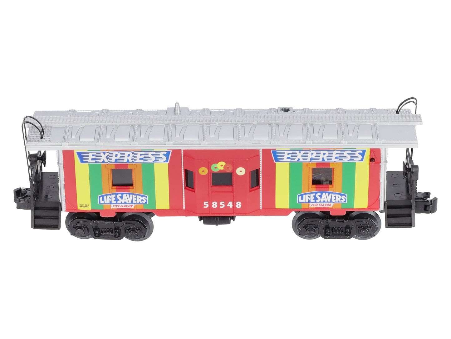 Lionel 6-58548 O Gauge Lifesavers SW Bay Window Caboose #58548 EX