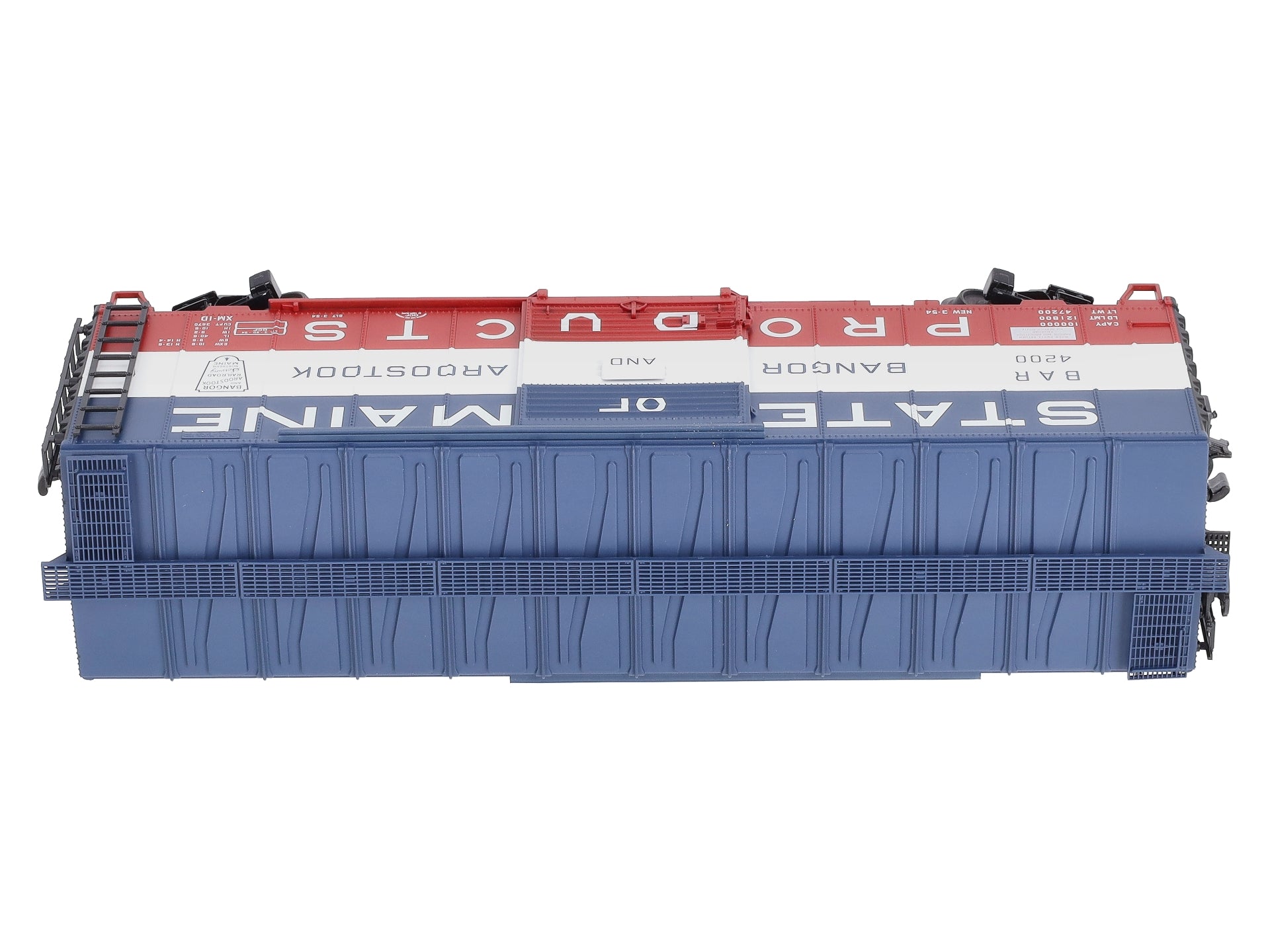Atlas 0501-2 O B&A State of Maine 40' Sliding Door Boxcar LN/Box