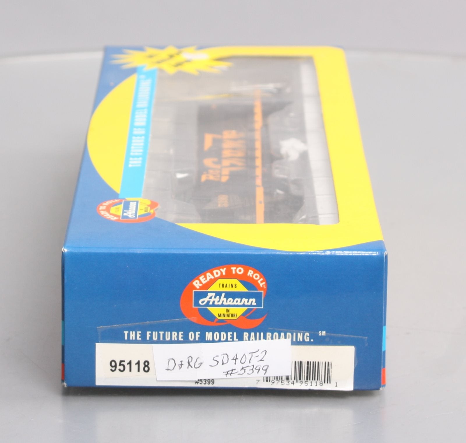 Athearn 95118 HO Scale Rio Grande SD40T-2 Diesel Locomotive #5399 LN/Box