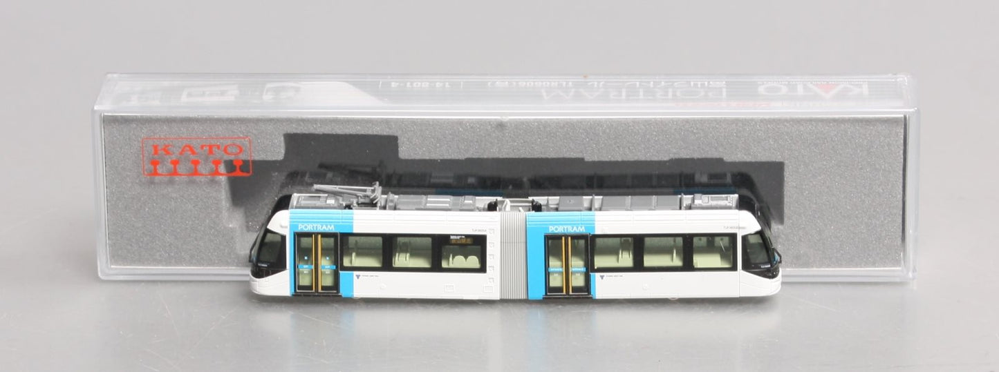 Kato 14-801-4 N Scale TLR Portram Light Rail Vehicle #0606