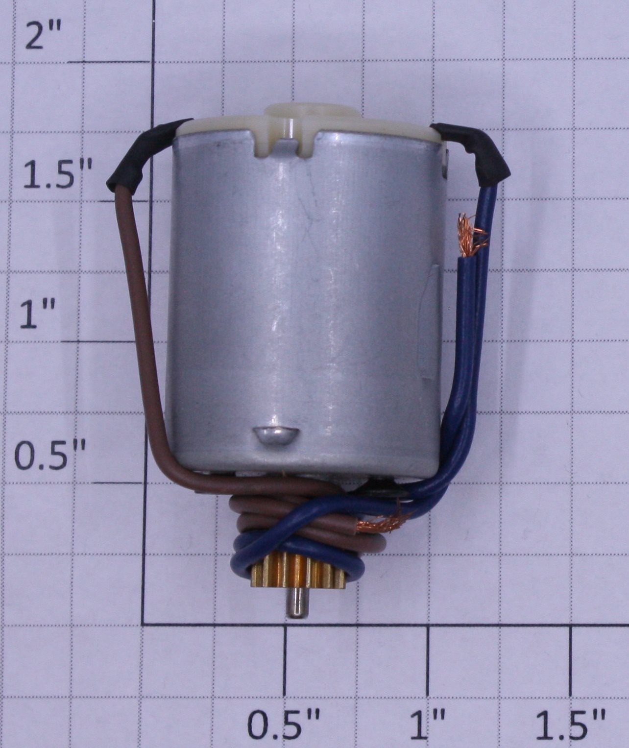 K-Line K2200-E002 12V DC Motor with Pinion Gear Mounting Screws and Wires