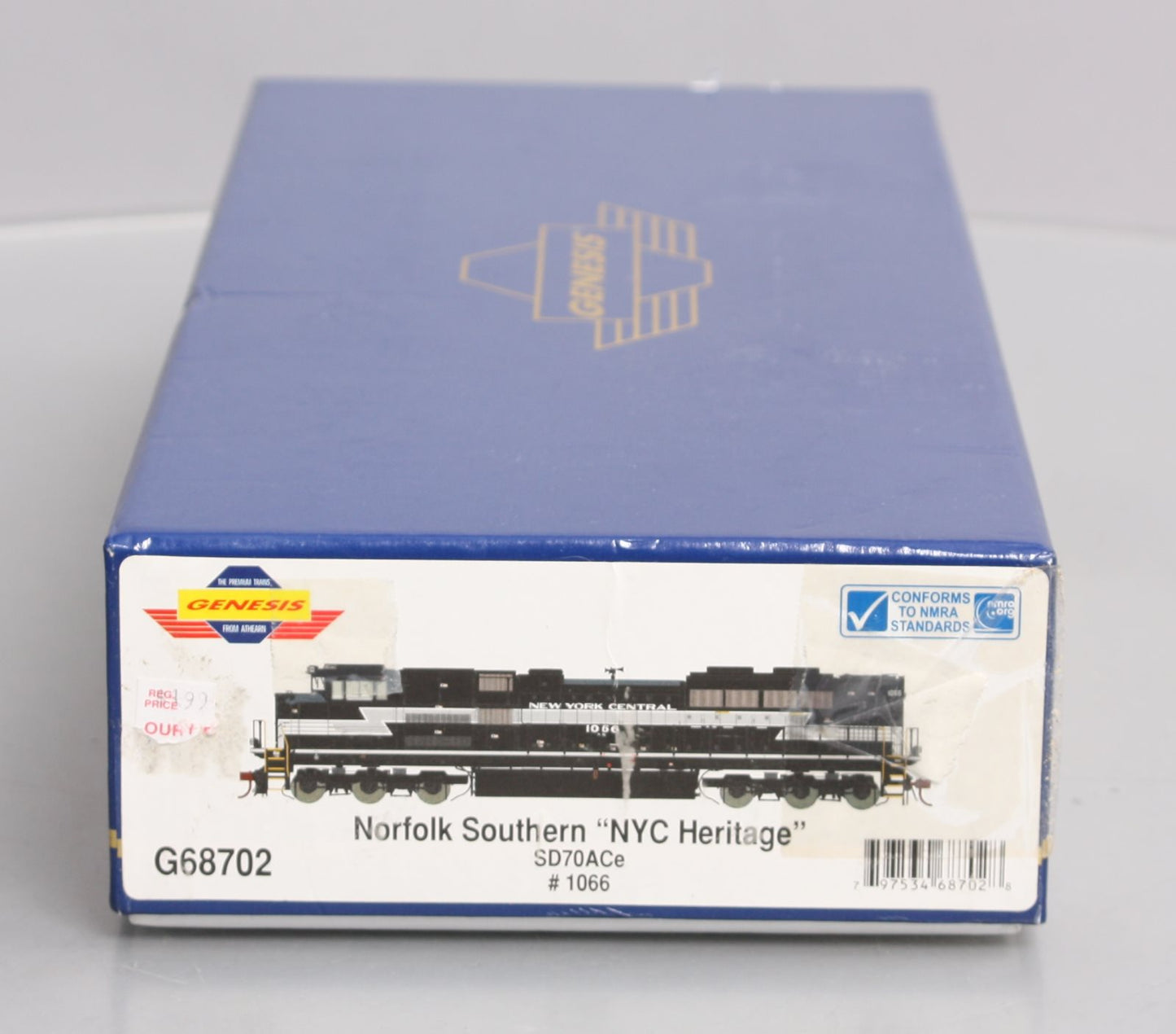 Athearn G68702 HO NYC Norfolk Southern SD70ACe Heritage #1066