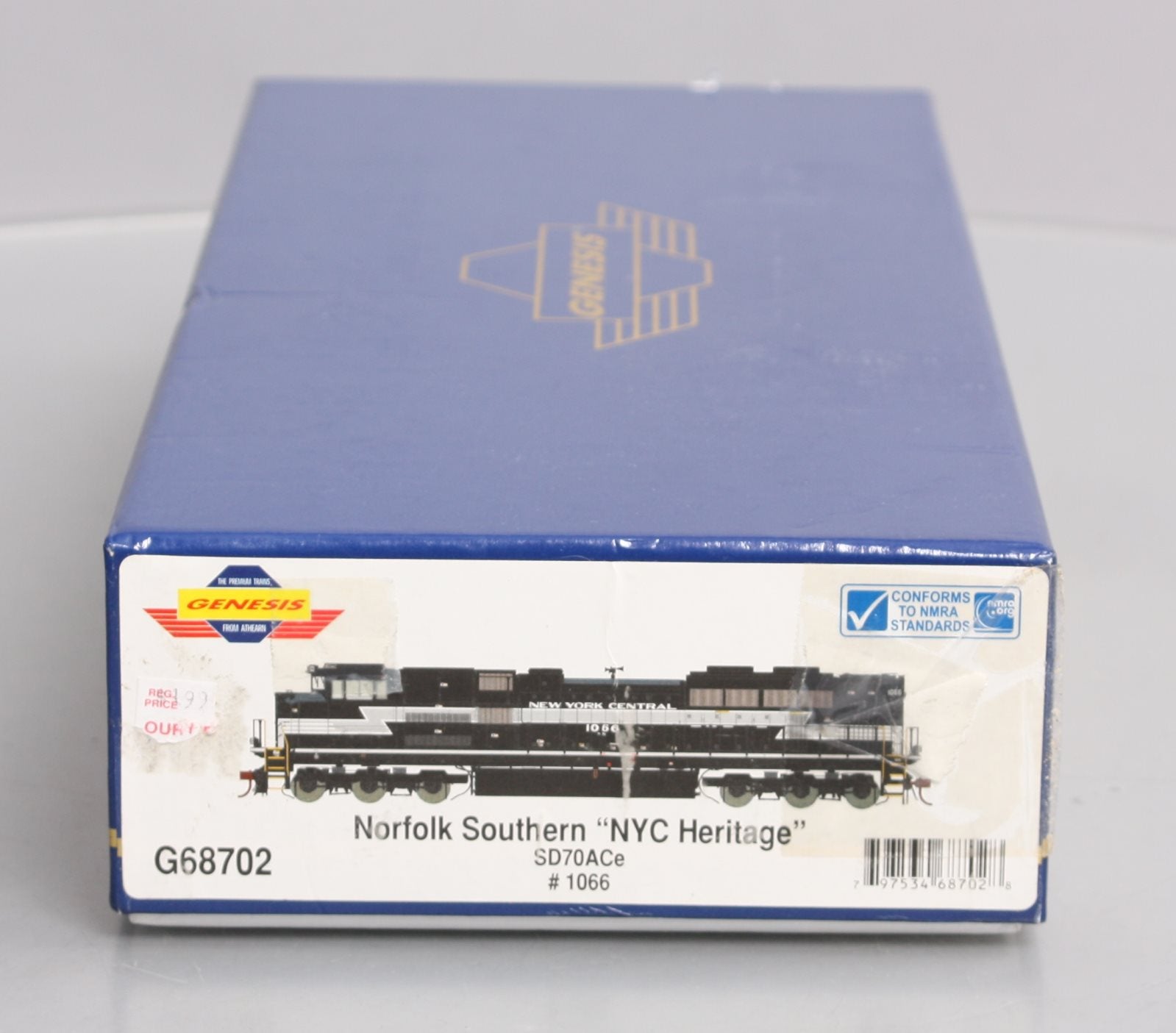 Athearn G68702 HO NYC Norfolk Southern SD70ACe Heritage #1066