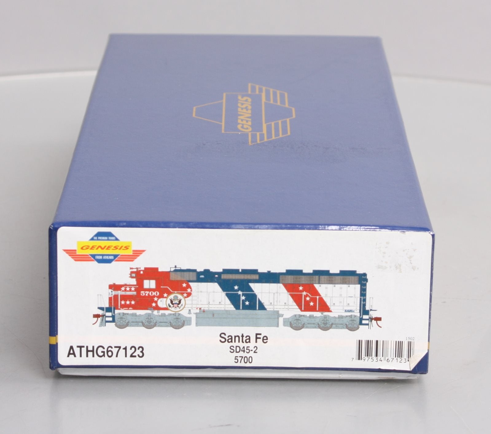 Athearn G67123 HO Scale Santa Fe Diesel Locomotive #5700
