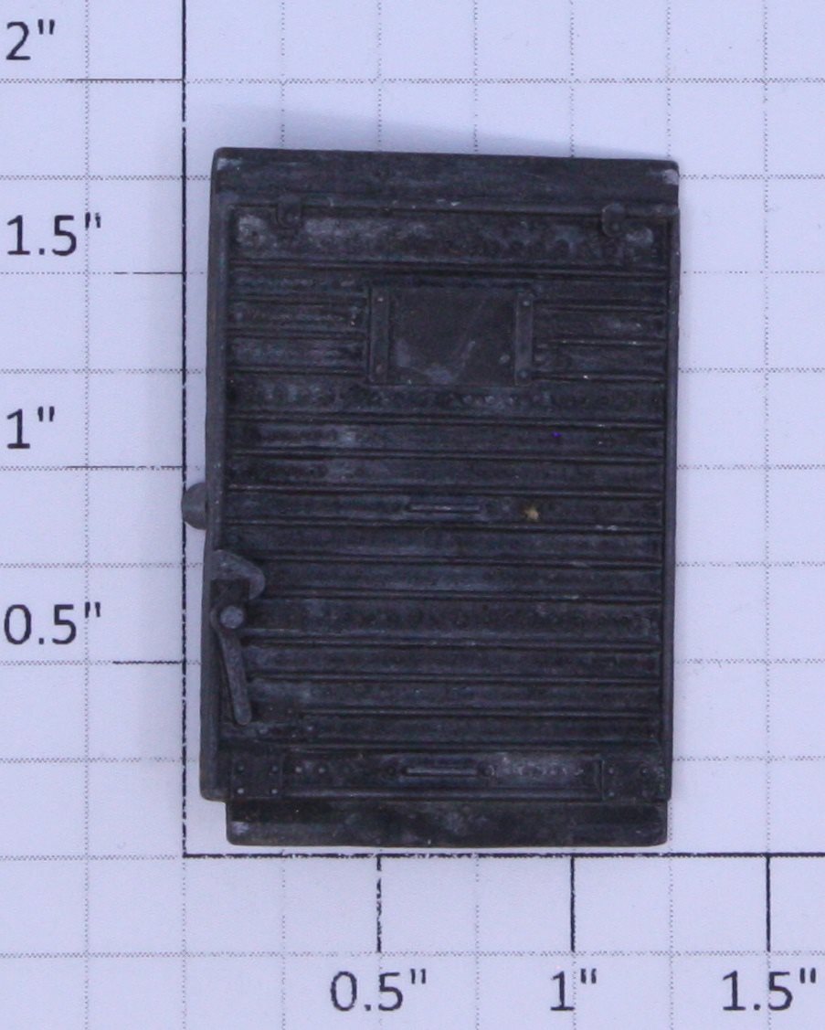 Lionel 2454-7 Black Metal Boxcar Door
