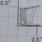 K-Line K8700-02-08 Chrome Truck Left Side View Mirror