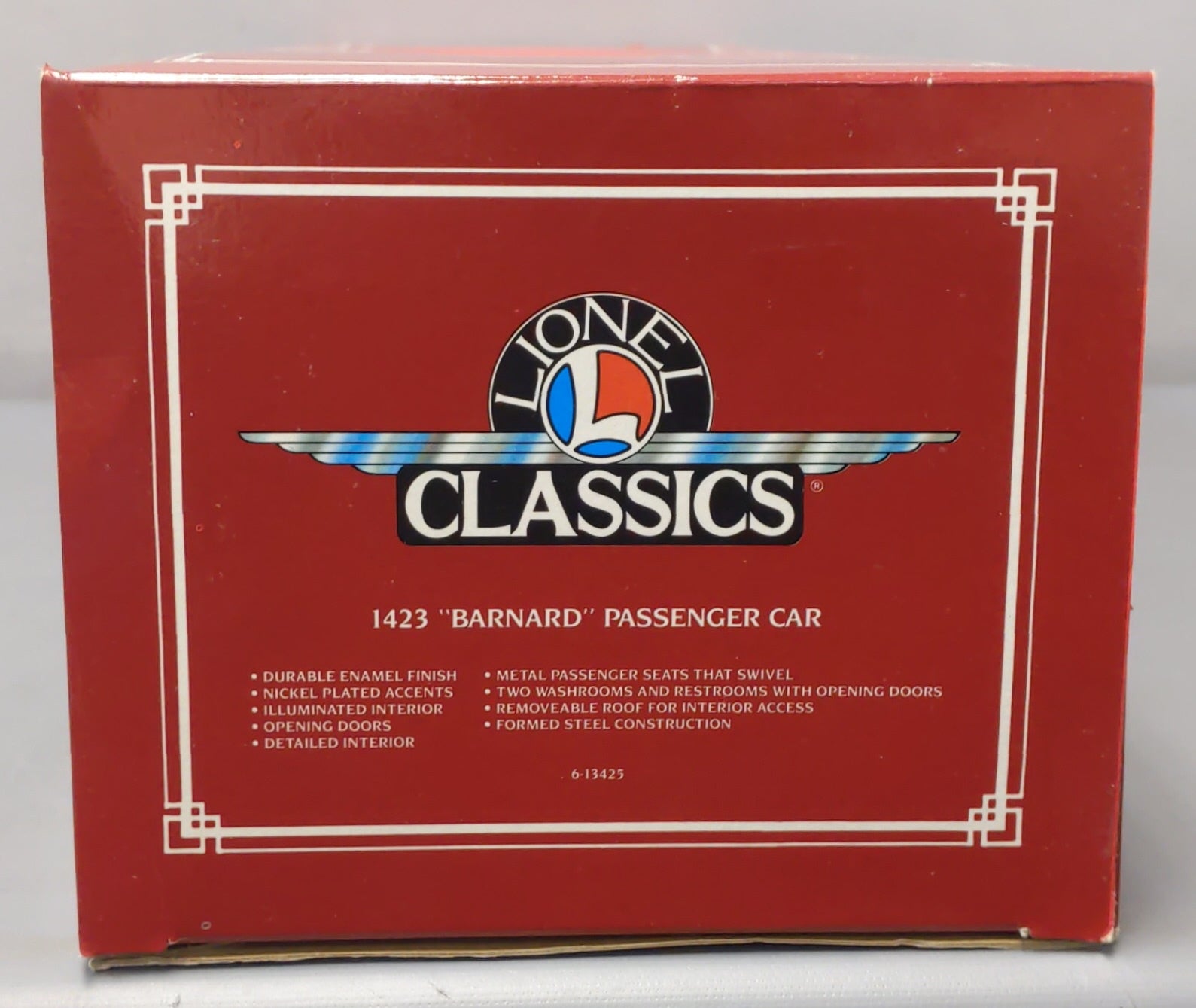 Lionel 6-13425 Standard Gauge Barnard Blue Comet Passenger Car #1423 LN/Box