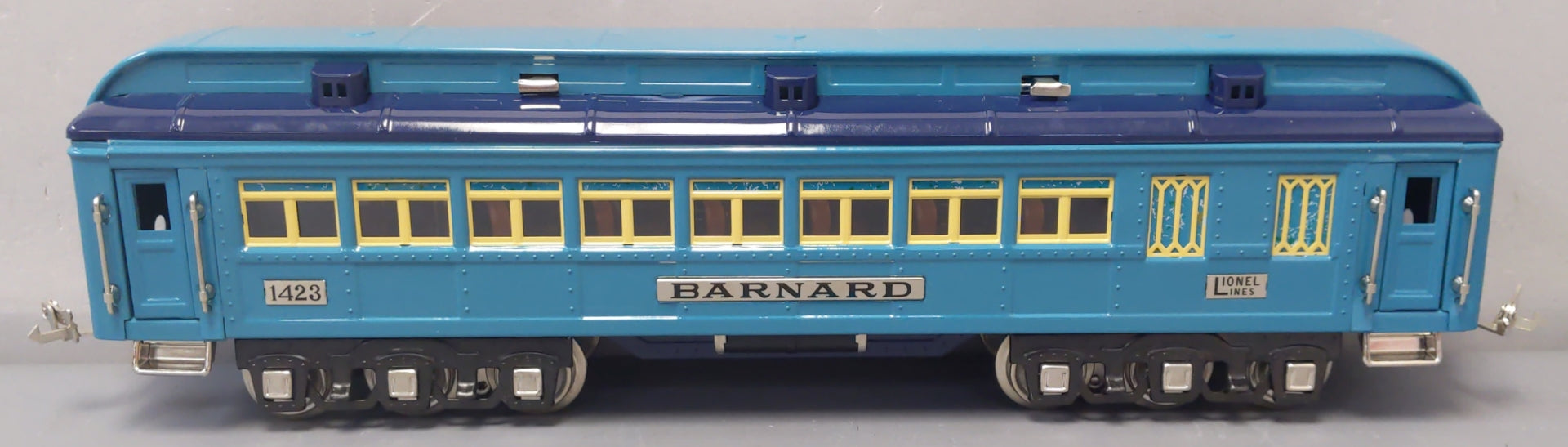 Lionel 6-13425 Standard Gauge Barnard Blue Comet Passenger Car #1423 LN/Box