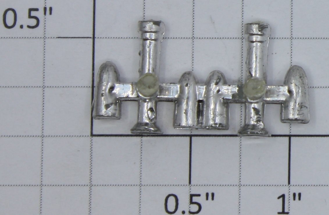 K-Line K8000-HB Tractor Trailer Chrome Horn Bar with Two Horns and Lights