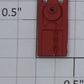 K-Line K7751-01-06R Red Brake Wheel Base